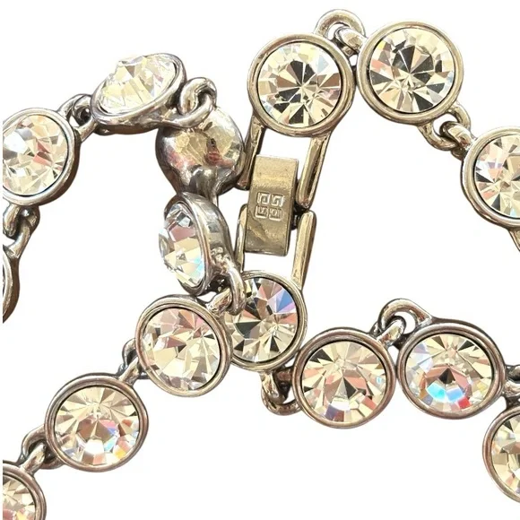 Givenchy Vintage Crystal Necklace - 36” - Picture 4 of 4